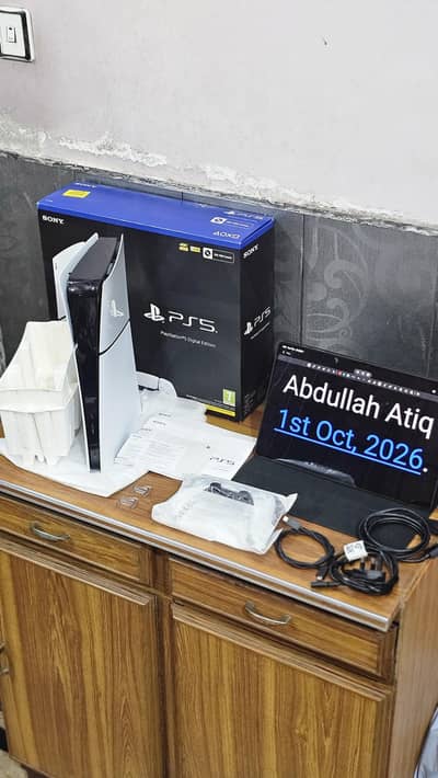 PlayStation 5 Slim digital just open box brand new