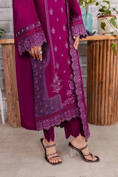 Nishat Unstitched 3 Piece Embroidered Suit (Style: 42503588