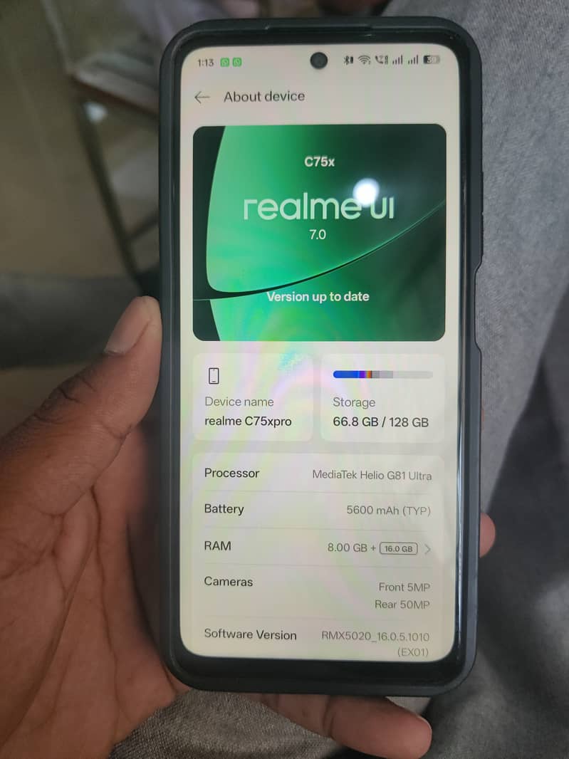 Realme C75x 7
