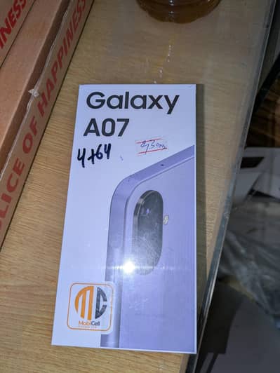 Samsung a07 box pack