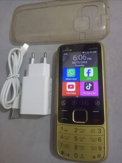 G'Five 4G 6700 2gb 16gb 4000mah battery with original charger