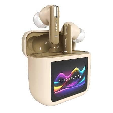 Audionic earbuds 810 with touchable screen 1