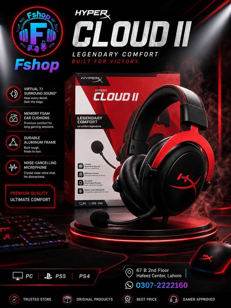HyperX Cloud 2 Wired 0