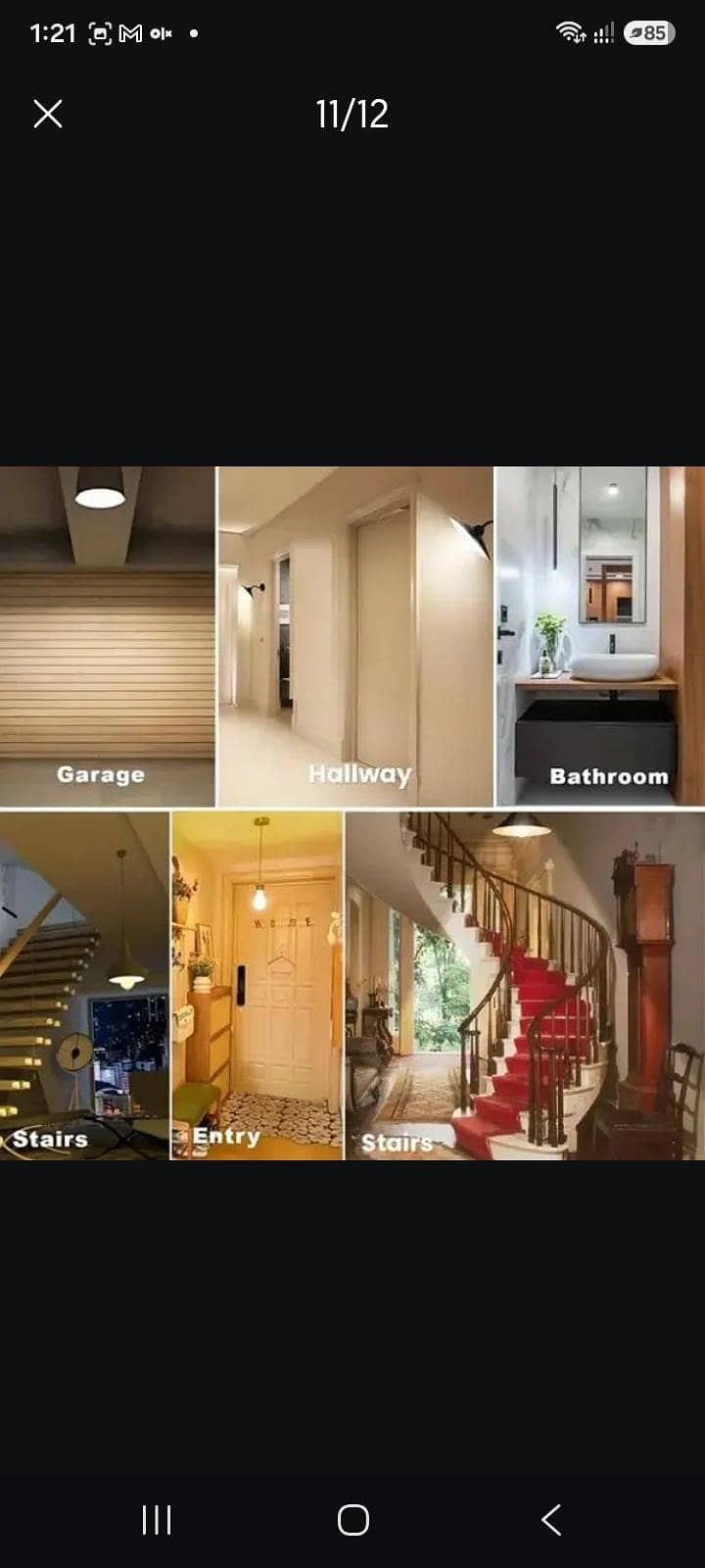 LED Motion Sensor Light Bulb 12W 5