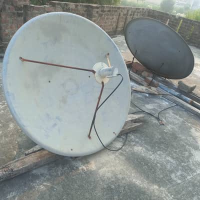TV or 2 Dish or Reicver  hain All ok hain