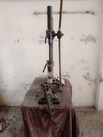 Heavy duty pillar drill press machine workshop manual nu 4