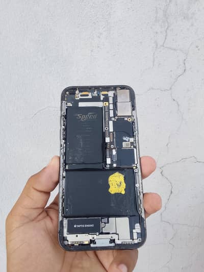 Apple iPhone X 256GB all working ma hai