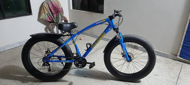Mountain/Fat Tyre Bicycle – Excellent Condition – Stylish & Strong