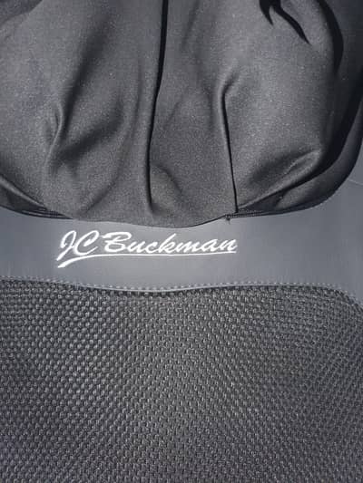 JC Buckman Heated Massage Chair Cushion (Back, Neck, Seat) –Almost New