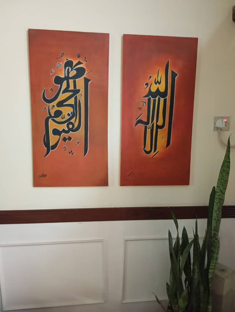 Wall Painting\Handmade Painting\Caligraphy Frame\Art Painting\Painting 8