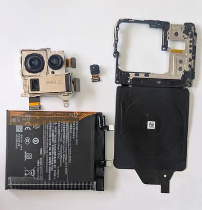 Xiaomi 11 Ultra Front, Back Camera, battery & Wireless coil