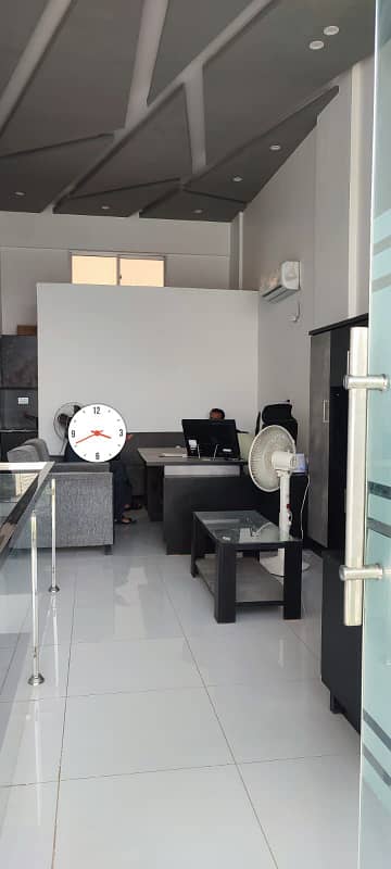 900 sqft ground+ basement Shop available for rent in Bahria Town Karachi