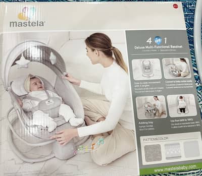 Mastela 4-in-1 Deluxe Multi-Functional Bassinet