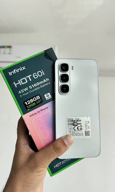 Infinix Hot 60i Complete box