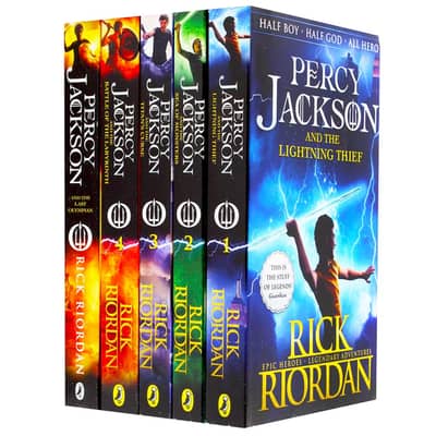 Percy Jackson 5 Books Collection Set Pack