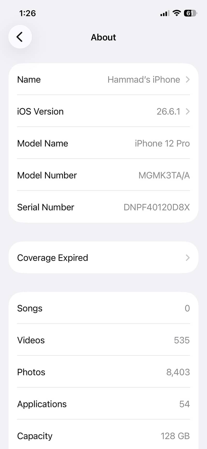 Apple iPhone 12 Pro 1