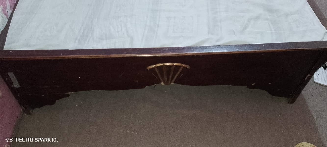 wodden dubble bed 2
