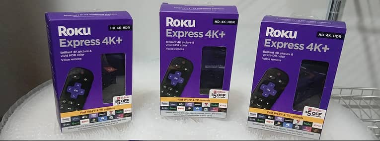 Roku Streaming Media Player Express 4K+ (3941RW2) Black