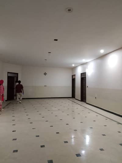 3 bed dd 1st floor portion with common roof Ava for rent