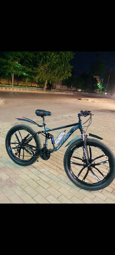 BMX Dual shock double gear