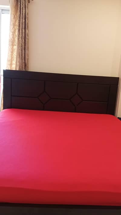 king size bed with 2side tables buy only 7 days before