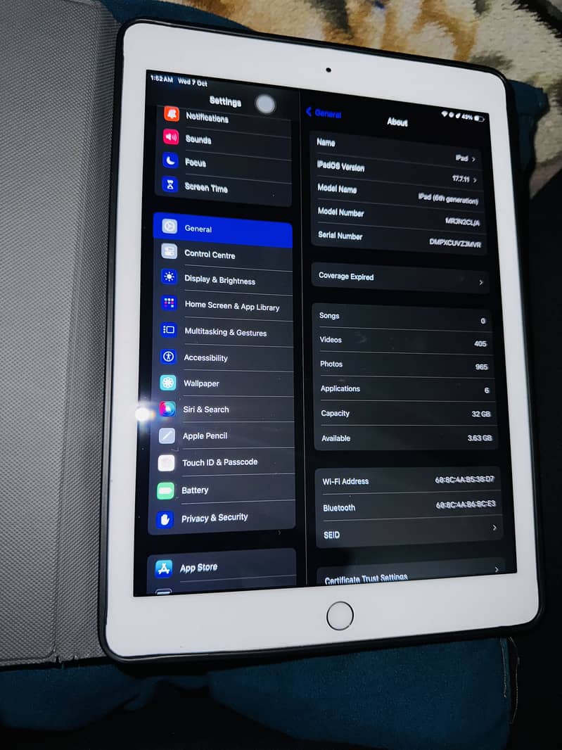 Ipad 6th generation gaming device 1