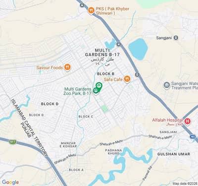 13 Marla Commercial Plot Available For Sale in Multi Gardens MPCHS B-17 Block B Islamabad.