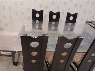 8 chair and dinning table