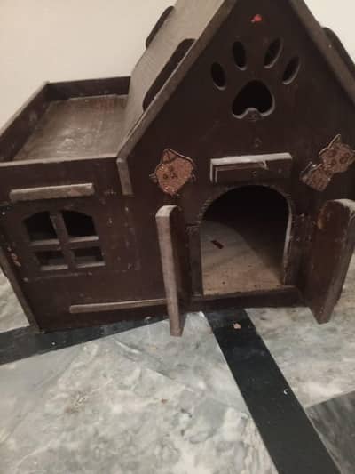 Cat wooden house for sale