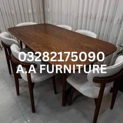 Dining Table with Dining Chair | 4 Seater | 6 Seater | Customized