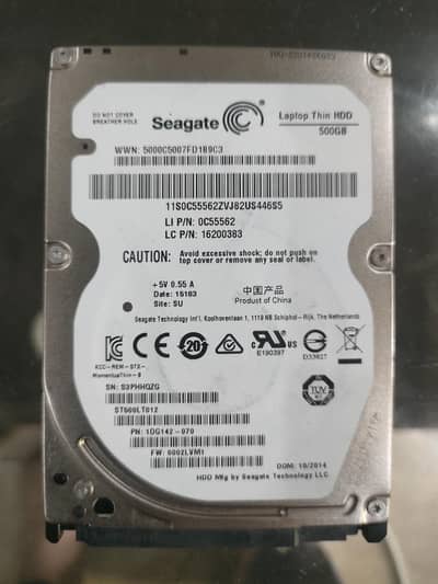 Segate thin gaming 500 GB gt hard drive for PC and laptop