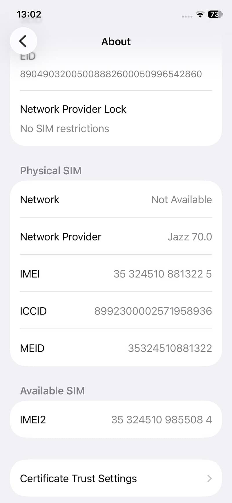 Apple iPhone 11 Pro 256Gb Memory 1