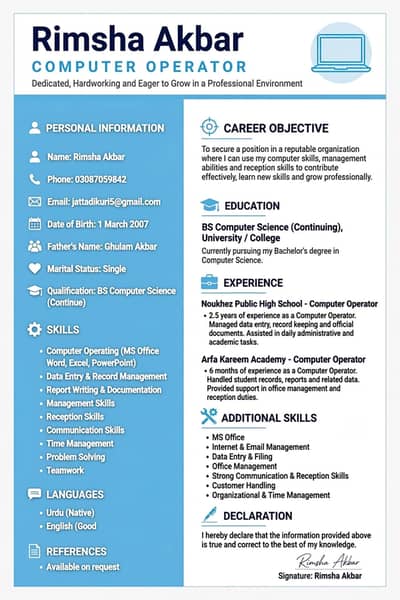 job wanted