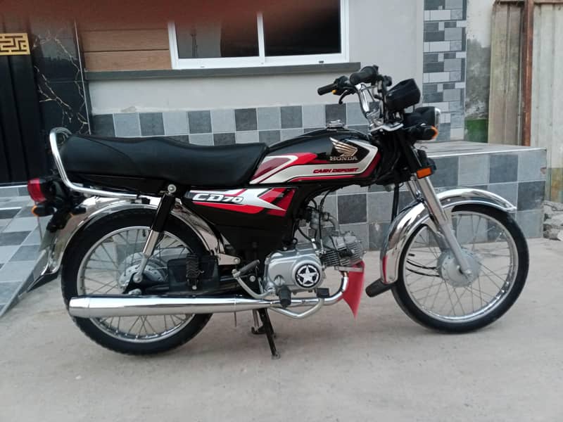 honda cd70 4