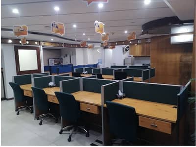 Fully Furnished Brand New Office Area 1600 Square Feet Available For Rent in Main Boulevard Road Gulberg 3 Lahore