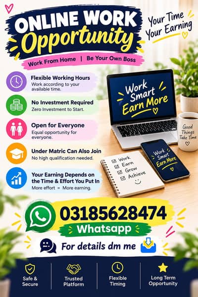 Online Work Best Opportunity