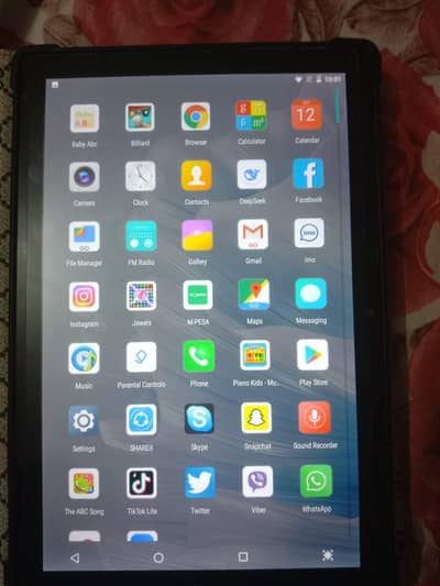 Tablet with box