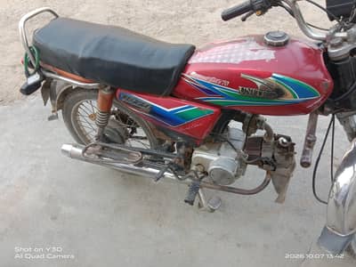 United 70cc bike for sale