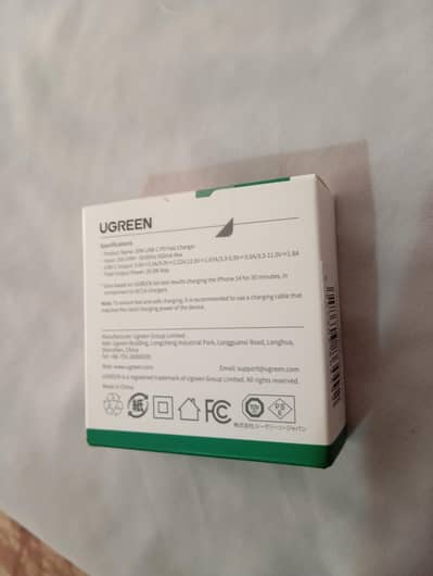 UGREEN Original 20W USB-C Fast Charger Adapter