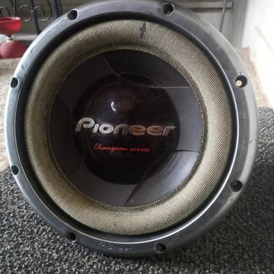 Pioneer TS-W308D2 12" Champion Series Subwoofer – 1400W Max / 400W RMS