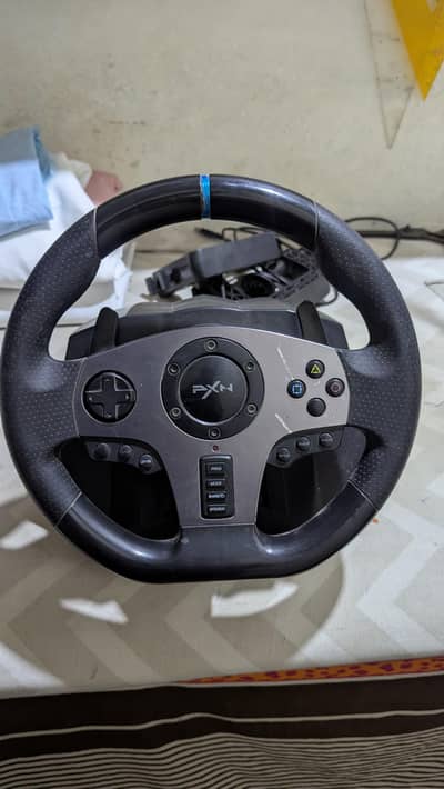 PXN V9 Manual Racing Wheel | Steering + Gear Shifter + 3 Pedals