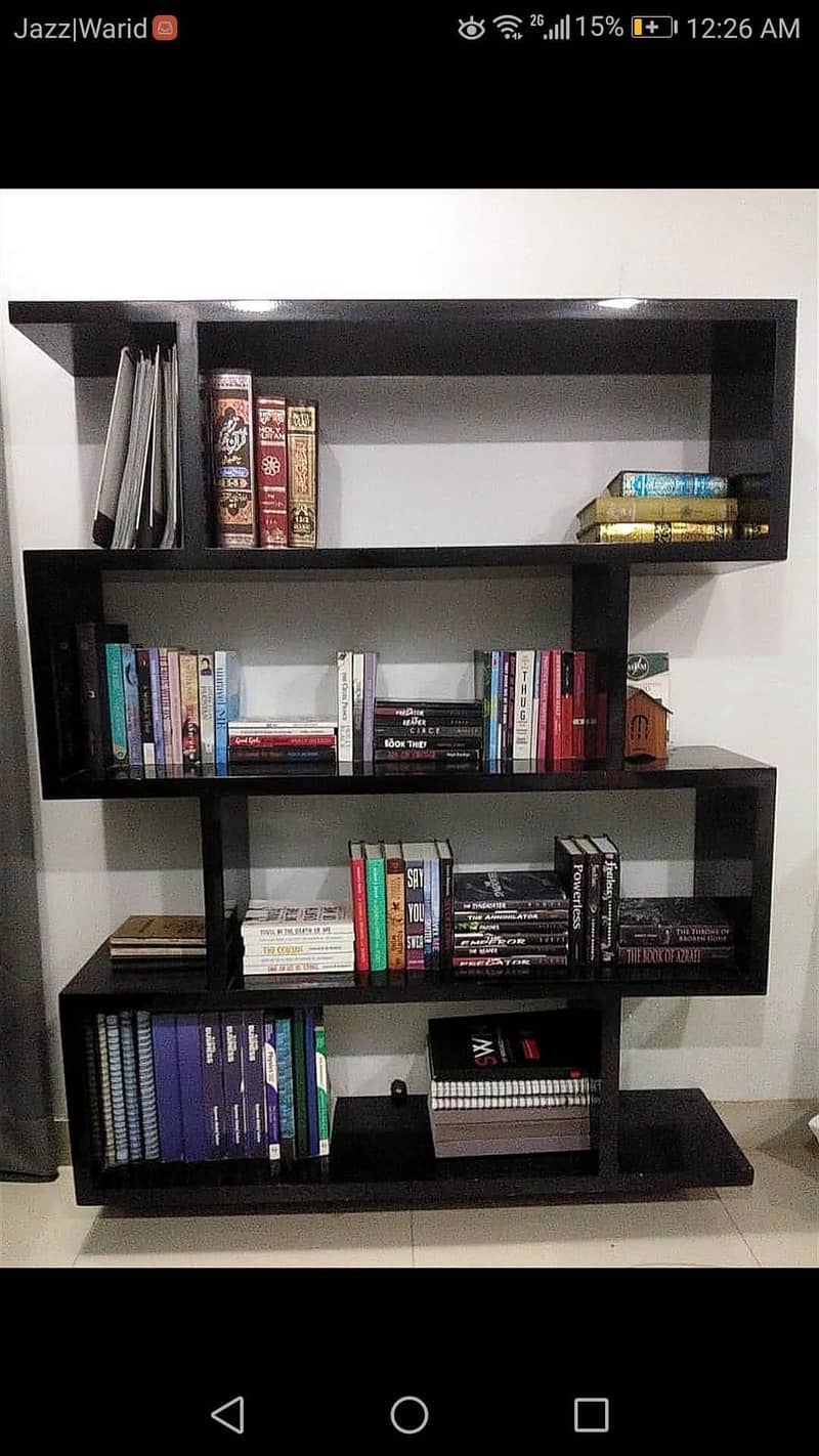 Large Book shelf Wall Mounted 1