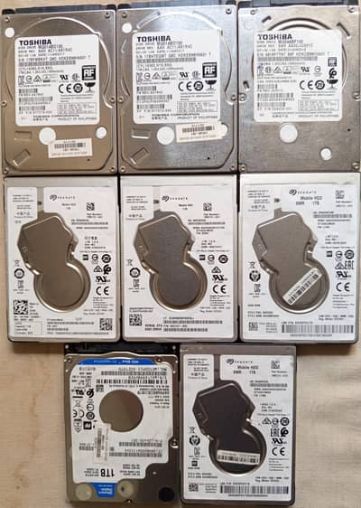 1 tb laptop hard available for sale