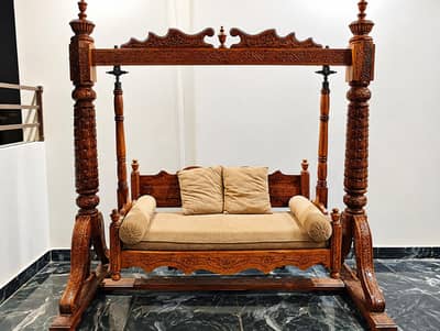 wood jhula