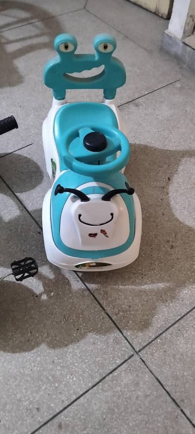 kids car and cycle