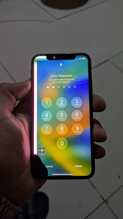 iPhone X 64GB Black JV | Panel Damaged | For Sale