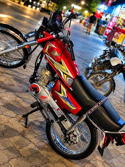 Honda 125 2023.24 model ha brand new condition 03065084129 Whatsapp