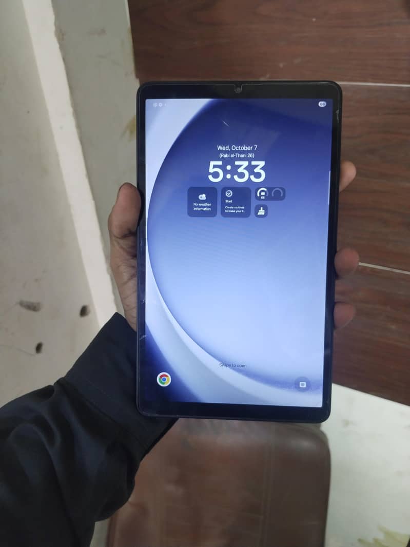 Samsung tab A9 Android 16 argent sale 0