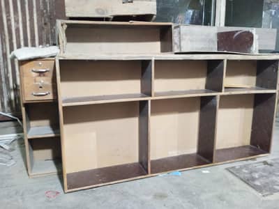 7 wooden rack