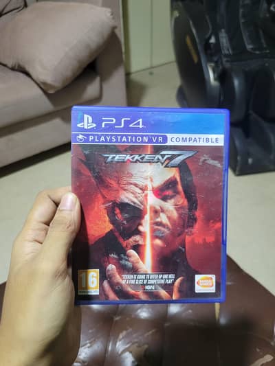 tekken 7 Cd Ps4 10/10 Conditions never used